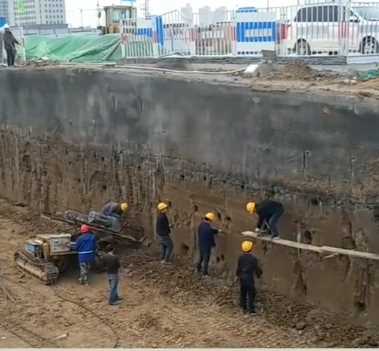 信阳师河区土钉墙支护